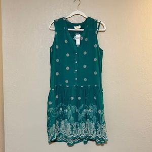 Maeve - Tiered Embroidered Dress | Size Small
